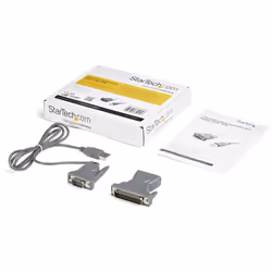 StarTech.com Cavo adattatore USB a Seriale RS232 DB9 / DB25 - Cavo Adattatore seriale USB a DB9 / DB25 RS232 ad 1 porta M/M - Vista aggiuntiva 6