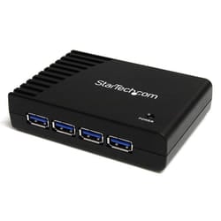 StarTech.com ST4300USB3GB hub di interfaccia USB 2.0 Type-B 5000 Mbit/s Nero