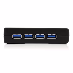 StarTech.com ST4300USB3GB hub di interfaccia USB 2.0 Type-B 5000 Mbit/s Nero