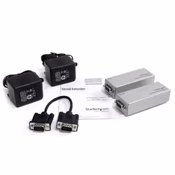 StarTech.com RS232EXTC1GB moltiplicatore per console Trasmettitore e ricevitore da console 0,23 Mbit/s - Vista aggiuntiva 4