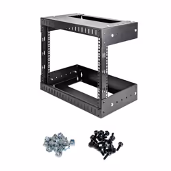 StarTech.com Rack 8U a giorno per montaggio attrezzature a parete - Profondità regolabile - Vista aggiuntiva 6