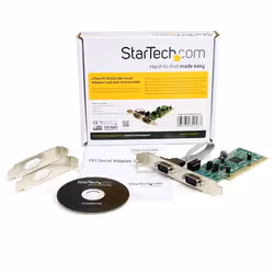 StarTech.com Scheda adattatore seriale PCI RS-422/485 a 2 porte con 161050 UART - Vista aggiuntiva 5