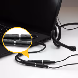 StarTech.com Cavo Sdoppiatore per Cuffie 3.5mm - Adattatore per Auricolare da 3.5mm Maschio a 2 Femmine - Vista aggiuntiva 5