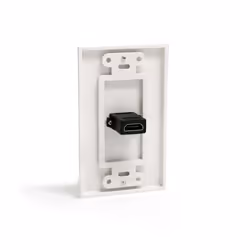 StarTech.com HDMIPLATE Placca copripresa e copri interruttori Bianco