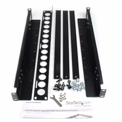 StarTech.com Binari universali per server rack fissi 1U 50 cm ca. con profondità regolabile - Vista aggiuntiva 5