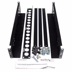 StarTech.com Binari universali per server rack fissi 2U 50 cm ca. con profondità regolabile - Vista aggiuntiva 5