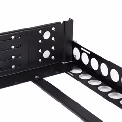 StarTech.com Guide Rack Universali 3U - Staffe di Montaggio Fisse - Binari per Rack da 19" a profondità regolabile - Vista aggiuntiva 4