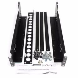 StarTech.com Guide Rack Universali 3U - Staffe di Montaggio Fisse - Binari per Rack da 19" a profondità regolabile - Vista aggiuntiva 5