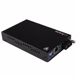 StarTech.com Convertitore media Ethernet Gigabit in fibra multimodale SC 550 m -1000 Mbps, 2000 Mbit/s, Gigabit Ethernet, Ful ...