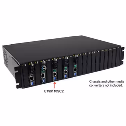 StarTech.com Convertitore media fibra multimodale 10/100 Mbps SC 2 km - Vista aggiuntiva 4