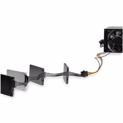 StarTech.com Cavo adattatore splitter SATA da 40 cm - 4 prese femmina SATA - Vista aggiuntiva 6