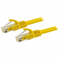 StarTech.com N6PATC15MYL, 15 m, Cat6, U/UTP (UTP), RJ-45, RJ-45, Giallo