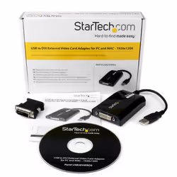 StarTech.com Adattatore USB a DVI - Scheda grafica USB per PC e MAC- 1920x1200 - Vista aggiuntiva 4