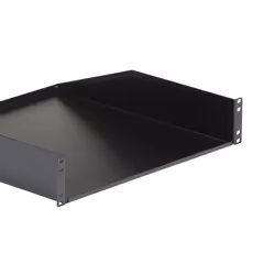 StarTech.com Scaffale per Server Rack 2U - Scaffale universale per rack dati e armadi rack da 19 " - Acciaio resistente - Capacità di peso 56kg - Profondità 46 cm - Nero - Vista aggiuntiva 6