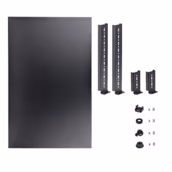 StarTech.com Ripiano 1U regolabile per montaggio su rack 19" - Robusto ripiano per armadio server rack 19 pollici - Mensola Universale con profondità di montaggio regolabile da 49,5 a 97,4cm - Capacità 150 kg - Vista aggiuntiva 8