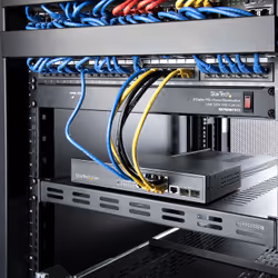 StarTech.com Ripiano 1U regolabile ventilato per rack 19" - Robusto ripiano per armadio server rack 19 pollici - Mensola Universale con profondità di montaggio regolabile da 49,5 a 97,4cm - Capacità 150 kg - Vista aggiuntiva 6