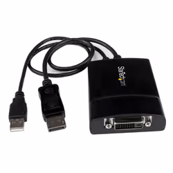 StarTech.com Adattatore attivo da DisplayPort a DVI Dual Link - Convertitore video da DisplayPort a DVI-D 2560x1600 60Hz - Da ...