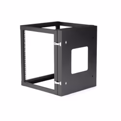 StarTech.com Server rack 12U a giorno per montaggio a parete con cerniera 22"