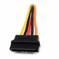 StarTech.com Adattatore cavo splitter Y di alimentazione SATA tipo latch 15 cm - M/F - Vista aggiuntiva 5
