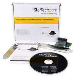 StarTech.com Scheda controller RAID PCI Express 2.0 SATA III 6 Gbps a 4 porte con tiering SSD HyperDuo - Vista aggiuntiva 5