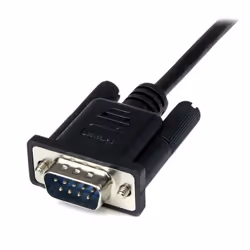 StarTech.com Cavo seriale null modem DB9 RS232 nero 1 m - F/M - Vista aggiuntiva 4