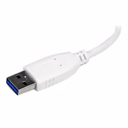 StarTech.com Hub portatile mini USB 3.0 SuperSpeed a 4 porte - Perno e concentratore per Ultrabook USB 3.0 con cavo integrato - Bianco - Vista aggiuntiva 5
