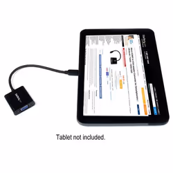 StarTech.com Adattatore convertitore Micro HDMI a VGA per smartphone/ultrabook/tablet - 1920x1080 - Vista aggiuntiva 4