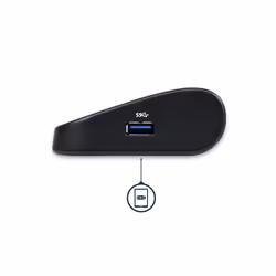 StarTech.com Docking station Universale USB 3.0 per laptop VGA DVI HDMI - Dual-Monitor con Ethernet audio - Vista aggiuntiva 5