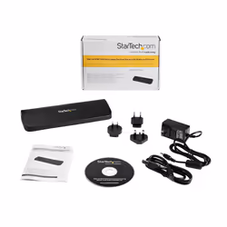 StarTech.com Docking station Universale USB 3.0 per laptop VGA DVI HDMI - Dual-Monitor con Ethernet audio - Vista aggiuntiva 6