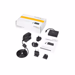 StarTech.com Adattatore multi monitor a 3 porte - Mini DisplayPort a DisplayPort MST Hub, doppio 4K 30Hz e 1x 1080p - Splitter video per modalità desktop esteso solo su Windows - mDP 1.2 a 3x DP - Vista aggiuntiva 4