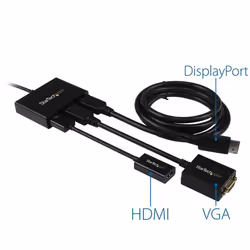 StarTech.com Hub MST DisplayPort a 3 Porte - Adattatore Multi-Monitor DP 1.2 - Sdoppiatore\Splitter Video DisplayPort 4K 30Hz o 1080p 60Hz per triplo Monitor - Solo Windows - Vista aggiuntiva 4