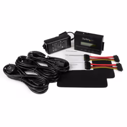 StarTech.com Duplicatore ed Eraser Standalone 1:1 per Hard Disk HDD/SSD SATA con funzione Clone - Display LCD - Conforme TAA - Indipendente dal sistema operativo - Vista aggiuntiva 7
