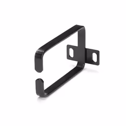 StarTech.com Gancio con anello a D per gestione cavi in server rack verticale 1U - 5,7 x 10 cm, Anello a D per cavo, Nero, Ac ...