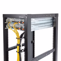 StarTech.com Gancio con anello a D per gestione cavi in server rack verticale 1U - 5,7 x 10 cm - Vista aggiuntiva 4