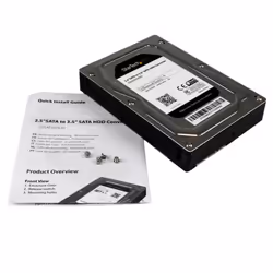 StarTech.com Box esterno adattatore per dischi rigidi SATA da 2,5" a 3,5" in alluminio con altezza massima SSD / HDD di 12,5 mm - Vista aggiuntiva 6