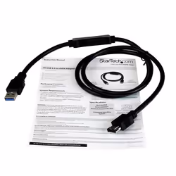 StarTech.com Cavo Adattatore USB 3.0 a eSATA per Disco rigido HDD / SSD / ODD - SATA 6 Gbps da 91cm - Vista aggiuntiva 7