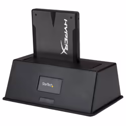 StarTech.com Docking Station per Hard Disk a Singolo Slot - Dock USB 3.0 (5 Gbps) per Hard Drive HDD/SSD - Dock Station per Disco Rigido Esterno SATA I/II/III da 2,5/3,5" con Carica dall'Alto - Vista aggiuntiva 4