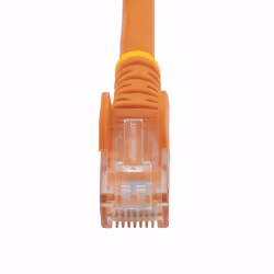 StarTech.com Cavo patch antigroviglio UTP RJ45 Cat6 Gigabit 3 m arancione - Cavo patch 3 m - Vista aggiuntiva 4