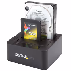 StarTech.com Docking Station USB 3.0 per doppio Hard Disk SATA / eSATA SSD da 2,5"/3,5" con UASP - Vista aggiuntiva 5