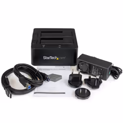 StarTech.com Docking Station USB 3.0 per doppio Hard Disk SATA / eSATA SSD da 2,5"/3,5" con UASP - Vista aggiuntiva 6