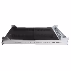 StarTech.com Ripiano Ventilato 2U per Server Rack con braccio per gestione cavi - Profondità d'installazione regolabile da 70 cm a 80 cm - Portata fino a 23kg - Mansola Armadio Rack 19" per apparecchiature di rete.