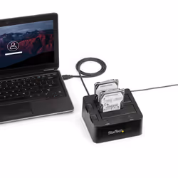 StarTech.com Docking Station USB 3.0 per doppio Hard Disk SSD / SATA da 2.5" / 3.5" con UASP - Vista aggiuntiva 6
