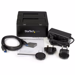 StarTech.com Docking Station USB 3.0 per doppio Hard Disk SSD / SATA da 2.5" / 3.5" con UASP - Vista aggiuntiva 8
