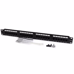 StarTech.com Patch Panel Cat 6 a 24 porte 1U - Pannello di cablaggio per rete Cat6 - Vista aggiuntiva 5