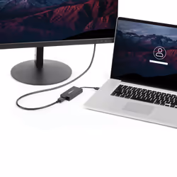 StarTech.com Adattatore da USB 3.0 a DisplaPort - 4K 30Hz Ultra HD - Certificato DisplayLink - Convertitore da USB Type-A a DP per monitor - Scheda Video e Grafica Esterna - Mac e Windows - Vista aggiuntiva 4