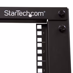 StarTech.com Server Rack a 4 Montanti 12U Open Frame, Armadio Rack di Rete 19" con Ruote, piedini di livellamento/montaggio a pavimento, Quadro Rack Scorrevole/profondità regolabile per apparecchiature AV/Dati/IT - Vista aggiuntiva 5