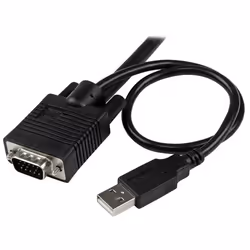 StarTech.com Switch Commutatore KVM USB VGA a 2 porte - Alimentato via USB con pulsante di commutazione a distanza - Vista aggiuntiva 4