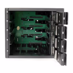 StarTech.com Sistema Backplane mobile per rack hot-swap portatili a 4 bay alloggiamenti per HDD SAS II / SATA III 3,5" - 6 Gbps - Vista aggiuntiva 4