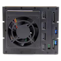 StarTech.com Sistema Backplane mobile per rack hot-swap portatili a 4 bay alloggiamenti per HDD SAS II / SATA III 3,5" - 6 Gbps - Vista aggiuntiva 5