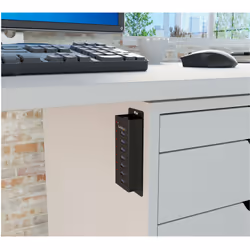 StarTech.com HUB USB 3.0 a 7 porte con case metallico - Perno e concentratore USB 3.0 desktop/montabile a parete - Vista aggiuntiva 4